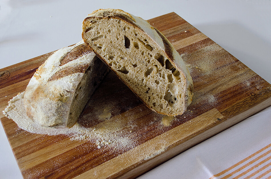 Pan Rustico Con Masa Madre Mat As Chavero