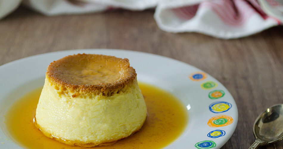 Flan sin azúcar